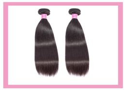 2 Bundles Brazilian Virgin Hair Extensions Straight 100 Human Hair Products Double Wefts Two Pieces3012315