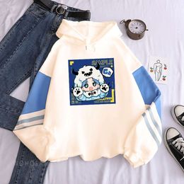 SK8 the Infinity Kawaii Langa Print Sweatshirts Women Funny Cartoon Skateboard Boys Haruku Korean Oversized Cute Hoodie