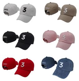 Chance 3 the rapper cap Streetwear dad cap letter Baseball Cap Book 6 panel Real friends god hats for men women3209876