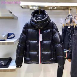 Men's Down Parkas Designer Monclair Down Jacket Double Zipper Women Luxurys France Mens Downs Coat Fashion Brand Outerwear M21iqbc LW7N