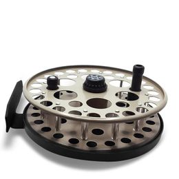 Accessories High Quality All Metal Fly Fishing Reel Sea Jigging Bait Reels Ice Fishing Wheel Carp Fishing Tool Left and Right Hand Mini Coil