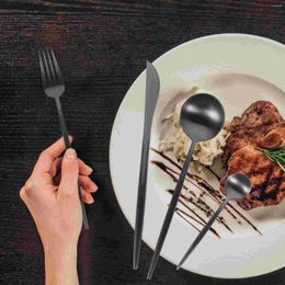Dinnerware Sets Party Kit Stainless Steel Cutlery Coffee Scoop Serving Utensils For Parties