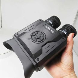 Telescope Binoculars NV600 Pro 3.5-inch 1080P HD Digital Night Vision Binoculars Telescope Infrared Night Vision for Hunting Camping with 16G CardL231226