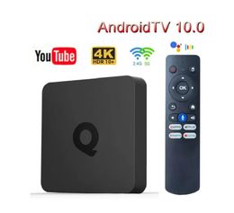 Box New iATV Q1 Smart TV Box Allwinner H313 Android 10 TV 2G/8G 2G16G 4K BT 2.4G/5G WiFi HDR BT VOICE REMOTE VS hako pro