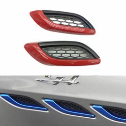 Styling Exterior Left Right Side Red Blue Body Side Fender Air Inlet Grille Trim For Maserati Ghibli Levante 20142022