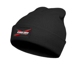 Fashion canam team Winter Warm Watch Beanie Hat Fits Under Helmets Hats Team CanAm Decal motor Motorcycles Logo CANAM TEAM8713975