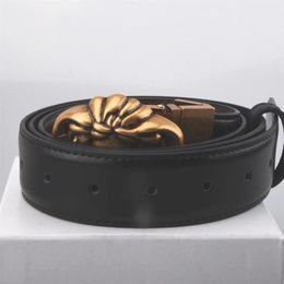 20 color Smooth leather belt luxury belts designer for men big buckle male chastity top fashion mens whole2710