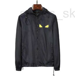 Men's Jackets Designer outdoor jackets FF hooded zipper men designer jacket spring basket black mens coats MLKH