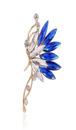 Crystal S925 silver ear cuff earrings Korean butterfly ear clips earring for women girl love ear cuffs earhook jewelry4879356