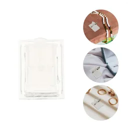 Jewellery Pouches 10 Pcs Ring Display Stand Valentines Presents Acrylic Rack Rings Plastic Day Gofts