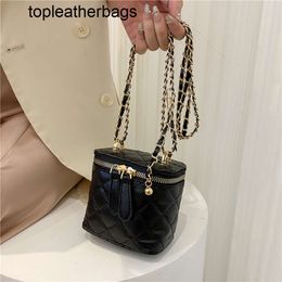 Square bucket bag women's bag 2022 new trendy and fashionable crossbody bag versatile Instagram super hot small square bag