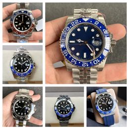 Super factory watches V5 Diving watch Multiple Styles Mens 40mm Ceramic Bezel Stainless Steel Strap Automatic Movement Mechanical 284x