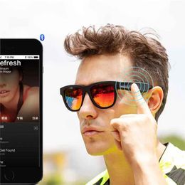 Sunglasses Bluetooth Bone Conduction Sunglasses Headphone Wireless Smart Hands Free Earphone Sports Anti Blue Light Eyewear Glasses Headset