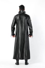 Costume WholesaleHalloween Adult Mens Vampire Costume Count Dracula Fancy Dress Outfit Cape Killers Leather Club DS Fancy Dress