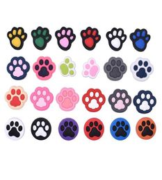 Anime charms wholesale childhood memories cat dog paws cartoon charms shoe accessories pvc decoration buckle soft rubber charms fast ship1383911