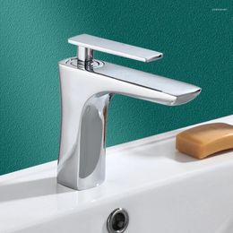 Bathroom Sink Faucets European Style All Copper Cabinet Square Cold And Black White Silver Gold With Upper Lower Basins F