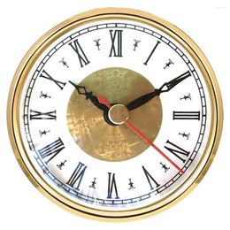 Wall Clocks 80mm Quartz Clock Insert Movement For Home DIY Crafts Roman Numerals Inserts Repair Parts