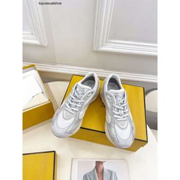 Fendig casual women's Luxury design shoes First 2024 1 shoes sports casual shoes series technology fabric