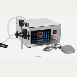 Liquid Filling Machine Digital Control Drink Filler Mini Electric Lcd Display Water Oil Perfume Milk CNC Pump Filler 0-4000ml