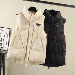 Women Puffer Jackets Winter Down Coats Vest Women Fashion Down Jacket Couples Parka Outdoor Warm Feather Outfit Outwear Multi Colour Vests Coat