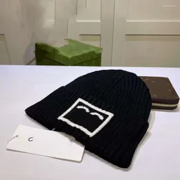 Beanies Skull Designer Casual Caps 100%Wool Brand Logo Retro Vintage Letter For Unisex Autumn Spring Winter Outdoor Warm Knit Hat