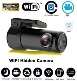 170 Degree HD Mini 1080P Wifi Car DVR Camera Video Recorder Dash Cam Auto Driving Recorder Night Vision Gsensor WDR HDR r202002948