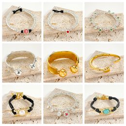 Spanish High Quality UNO DE 50 Exquisite Fashion 2023 Hot Sale Leather Green Plusarian Bracelet Jewelry Gift Free Delivery