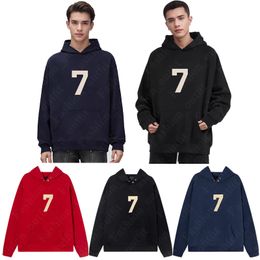 High Street Hooded Streetwear American Vintage Oversized Long Sleeve Jacket Top ESS American Tide Couple Models Pullover