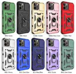 Alloy Metal Magnetic Ring Phone Cases Protector Ultra Slim case for iPhone 13 12 11 Pro XS Max XR 6S 7G 8 Plus for Samsung A10S A25052563