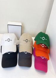 Fashion Baseball Cap Designer Bucket Hats Dome Snapback Caps for Man Woman Hip Hop Casual Letter Hat 7 Colours High Quality6809511