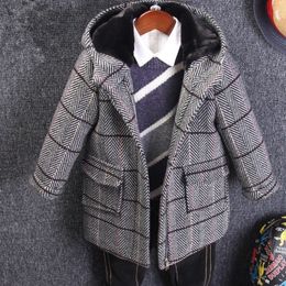 Boy Coats Winter Overcoat Thickness Kids Jackets Children Outerwear Autumn Winter BBT1026 231225