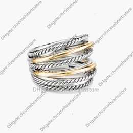 2024 Men Buckle Jewelry Wedding x Twisted Ring Vintage Rings Designer Fashion Woman Wholesale Rings Design