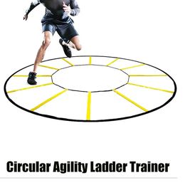 Portable Round Agile Ladder Trainer High Intensity Foot Step Training for Indoor Outdoor Sports Bendable 231225