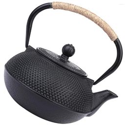 Dinnerware Sets Vintage Teapot Iron Tetsubin With Infuser Kettle Gathering Of Friends Home Metal Handle