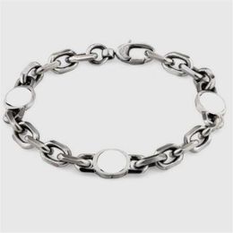 Designer Unisex Punk Bracelet Cuff Bangle Men Women Silver Stainless Steel Jewelry Women High Quality Hip-hop Bracelets With box245I