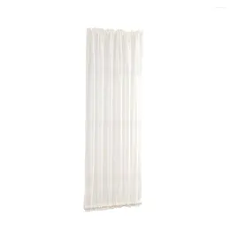 Curtain French Curtains Sliding Drape Panel With 1 Tiebacks (1