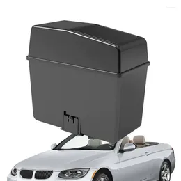 Interior Accessories Car Trash Bin Multifunction Organiser Garbage Can Vehicle Dust Case Pressing Type Auto