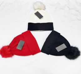 Designer Beanies Winter Men Beanie Bonnet Women Knitting Hip Hop Pom Pom Skull Caps Hair Ball Outdoor Hat Unisex Warm Cap2551278