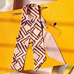 Designer Design Woman039s Scarf Fashion letter Handbag Scarves Neckties Hair bundles 100silk material Wraps size5120cm2773236