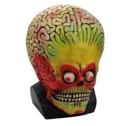 Masks Halloween Party Skull Mask Horror Alien Mask Personality Funny Novelty Party Decoration Latex Party Mask... Y200103