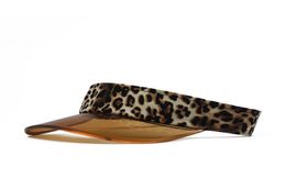 Summer seaside vacation beach sun hat fashion leopard empty top hats outdoor travel cap men and women1338088