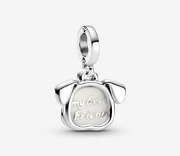 100 925 Sterling Silver My Pet Dog Dangle Charm Fit Original European Charm Bracelet Fashion Women Wedding Engagement Jewellery Acc6650840