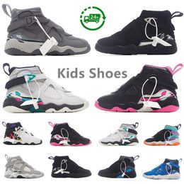 Scarpe per bambini Sneaker da esterno atletica Bambino Oliva Aqua Playoffs Center Star Cromo Rosso Nero Platino Multi colore Grigio Neonate Ragazzi Kid Trainer Scarpe da ginnastica sportive