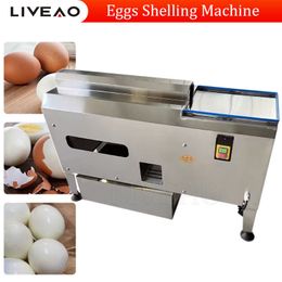 Automatic Boiled Chicken Duck Egg Peeler Quail Egg Peeler With Water Circulation System