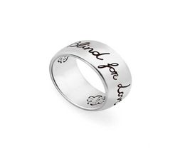 Blind for Love Luxury Designer Jewelry Women Rings Men Fashion S925 Sterling Silver Couple Ring Engagement Wedding Vintage9539363