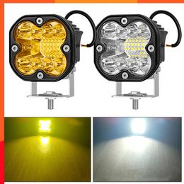 Accessories New 3 Inch Led Work Spotlights 12v 44w Headlights for Motorcycles Flood Led Bar Fog Lights for Car Truck 4x4 Off Road Atv