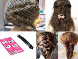 New Fashion French Hair Braiding Tool Roller With Hook Magic Hair Styling5928407