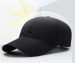 Summer Breathable Quick Dry Leisure Beach Volleyball Cap Tennis 5 Panel Baseball Hat6799699