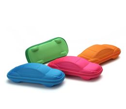 New Car Shaped Child Glasses Case Pure Colour Cute Sunglasses Box Fit Children Day Gifts Eyewear Organiser With Zipper 1 9ky E14727245