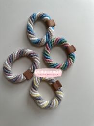 party gift classical colourful 2C elasitc band fashion hair tie trend hair rope collection accessories use as bracelet